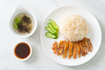 Grilled Chicken with Steamed Rice