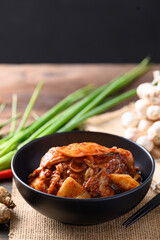 Kimchi cabbage, Korean homemade side dish food