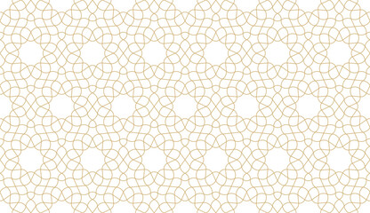 Seamless geometric pattern in authentic arabian style.