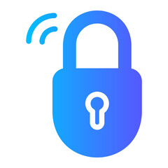 smart key gradient icon