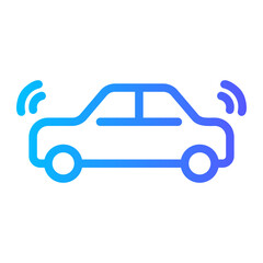 car gradient icon