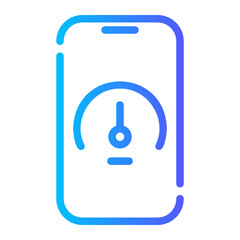pressure sensor gradient icon