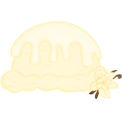 Vanilla ice cream