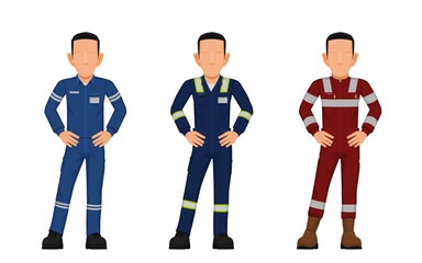 worker is in the position of akimbo