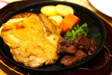 chicken with potatoes