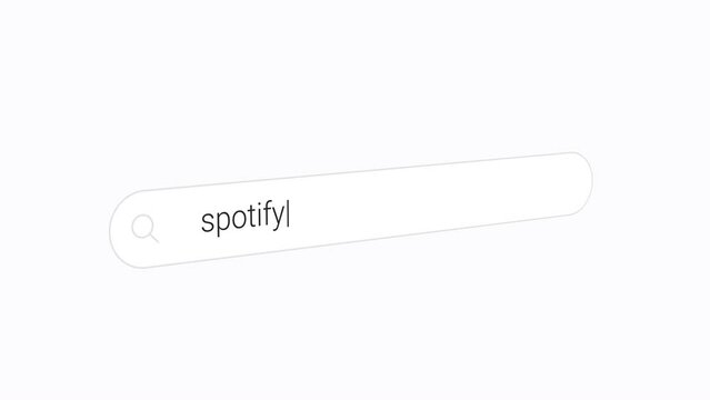 Spotify in the Search Box