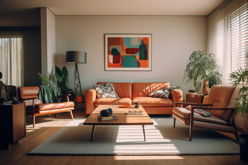 Modern and chic apartment loft