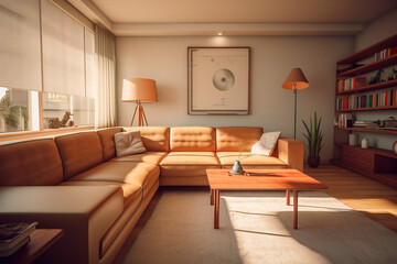 Modern and chic apartment loft