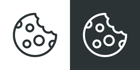 Cakes and cookies icon. Dessert concept. Can be used for topics like pastry, bakery, menu