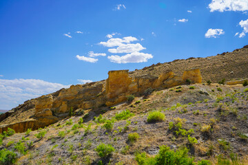 Fototapeta na wymiar Utah rock formations in mountains