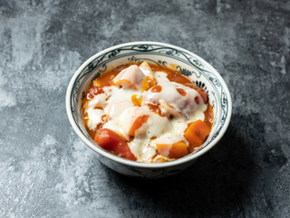 Cheese Beef Curry in a Bowl