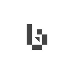 Creative Minimalist B Letter Logo Design