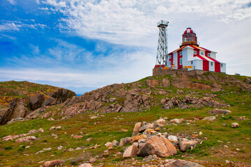 Fototapeta na wymiar Cape Bonavista Lighthouse, Newfoundland, Canada