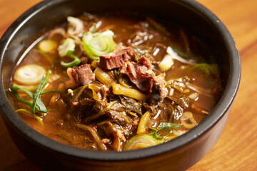 Offal and Seonji Hangover Soup