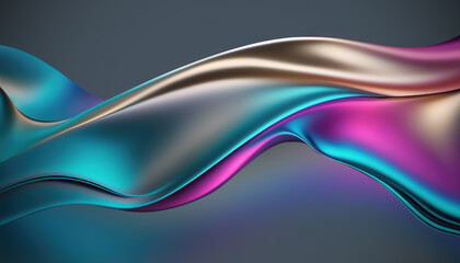 Plakat 3D Abstract Background