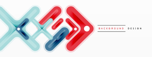 Minimal geometric background cross line. Design for wallpaper, banner, background, landing page, wall art, invitation, prints, posters