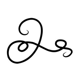 Vector Decorative Alphabet Ornament 