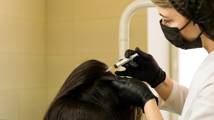 PRP therapy and plasma lift treatment