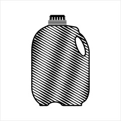 Gallon Of Milk Icon M_2112001