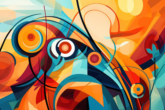 AI composizione di fiori colorati 02