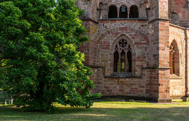Fototapeta premium Gothic chapel in Mettlach Germany