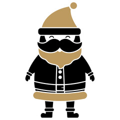 Gold and Black Christmas