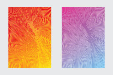 set of colorful backgrounds