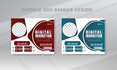 Business Ads Banner Design, Popular  Google Ads Banner Design