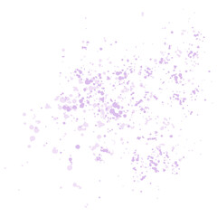 Watercolor splatter texture element.