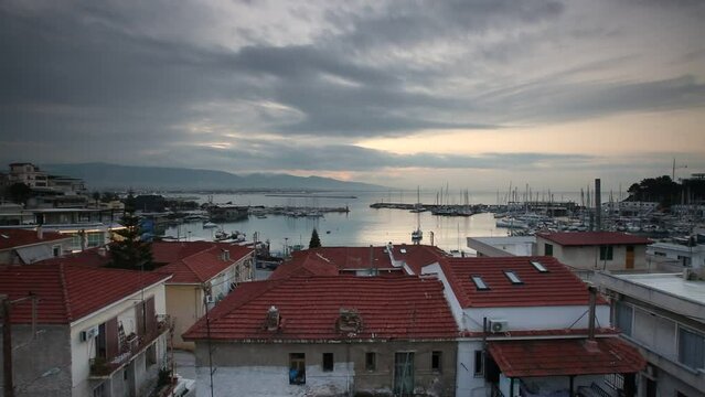 Mikrolimano marina in Piraeus, Athens.
