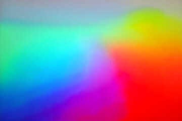 gradient paint. Generative AI