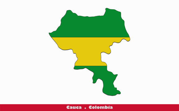Cauca Flag - Department of Columbia (EPS)