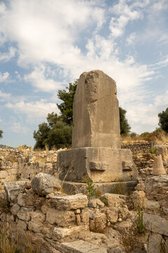 ruins of the ancient fortress