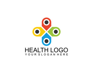People Care Logo and Icon Template