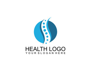 Health shield logo concept. Medical / Hospital design template