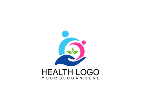 Health Care logo design template