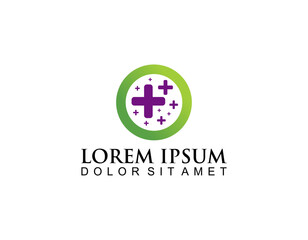Medical Care Logo Design Vector