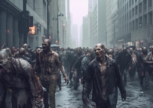 The walking dead stock photo, zombie
