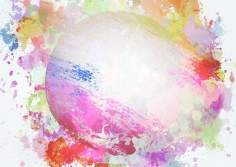 カラフルな塗料の抽象的な背景