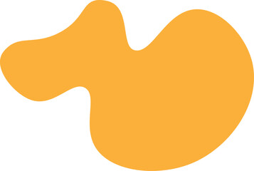 Abstrac blob shape vector element