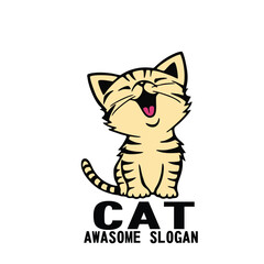Design logo icon mascot character cat