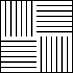 Simple pattern shape but looks unique