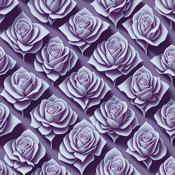 Whispers of Elegance: The Enchanting White Rose Pattern!
