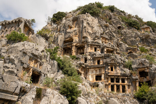 ruins of the city