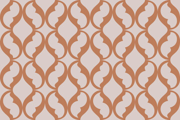 Modern geometric shapes patterns, seamless vector illustration. Pattern designs with modern geometric shapes can be printed as a background image or used for rugs, carpets, or textile fabric.