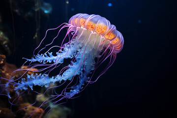 jelly fish in the water