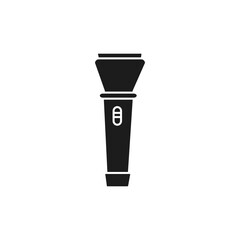 Flashlight icon vector. lantern illustration sign. lamp symbol. light logo.