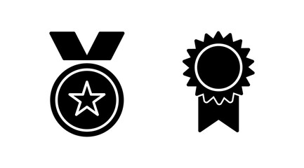 Achieve icon vector. medal icon vector. award. Certificate. approved