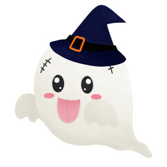 cute ghost cartoon