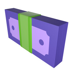 3D Bank Icon